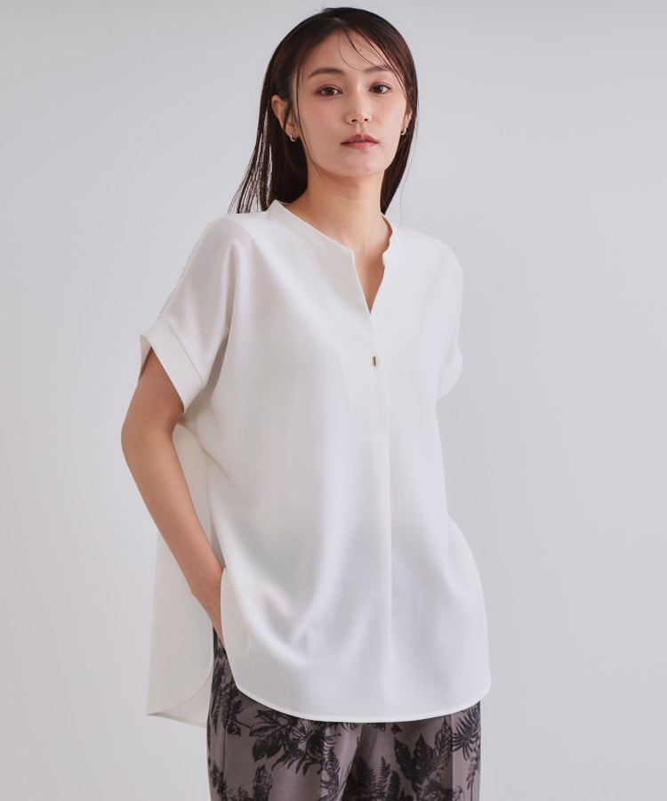 7color/SS-LLsize》ストレッチスキッパーブラウス/セットアップ 7color/SS-LLsize》ストレッチスキッパーブラウス/セットアップ