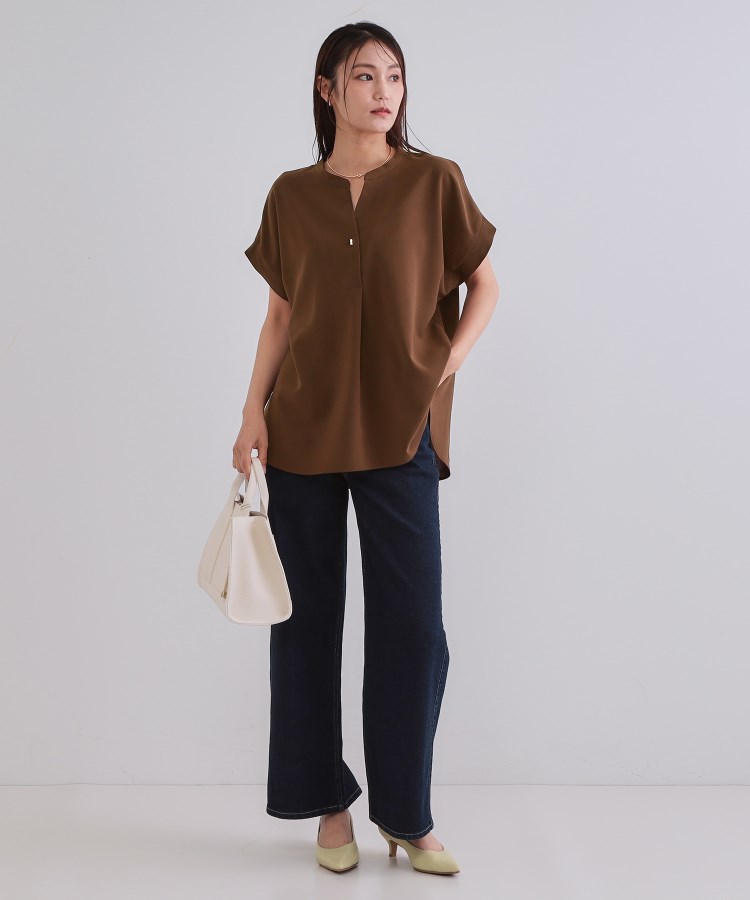 7color/SS-LLsize》ストレッチスキッパーブラウス/セットアップ 7color/SS-LLsize》ストレッチスキッパーブラウス/セットアップ