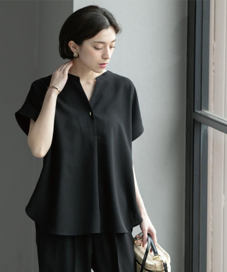 7color/SS-LLsize》ストレッチスキッパーブラウス/セットアップ 7color/SS-LLsize》ストレッチスキッパーブラウス/セットアップ