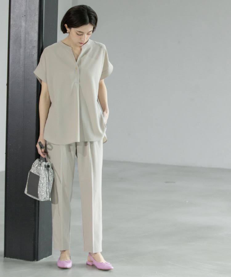 7color/SS-LLsize》ストレッチスキッパーブラウス/セットアップ 7color/SS-LLsize》ストレッチスキッパーブラウス/セットアップ