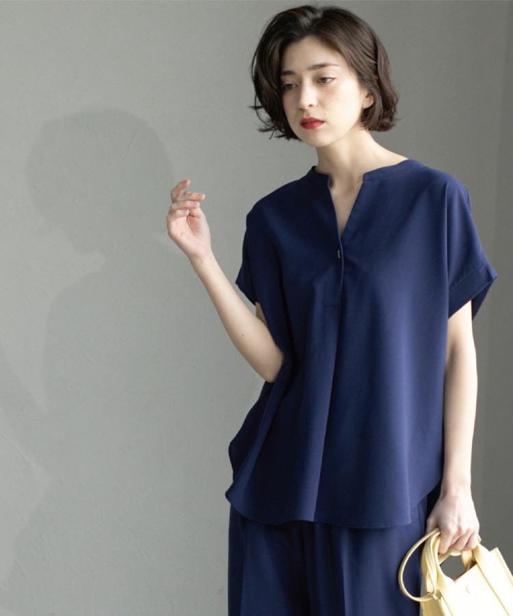 7color/SS-LLsize》ストレッチスキッパーブラウス/セットアップ 7color/SS-LLsize》ストレッチスキッパーブラウス/セットアップ