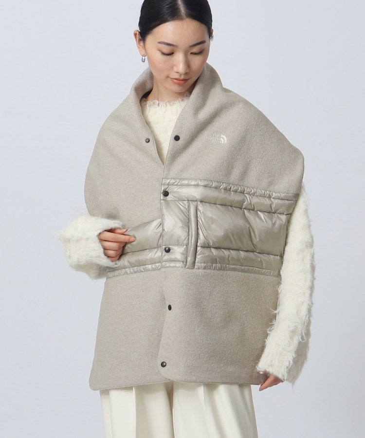THE NORTH FACE Purple Label】ウール混フィールドケープ(ポンチョ