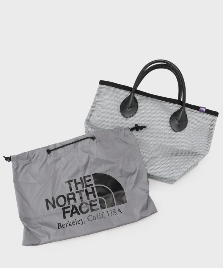 ギャレスト(GALLEST)の◆【THE NORTH FACE Purple Label】メッシュトートS ライトグレー(011)