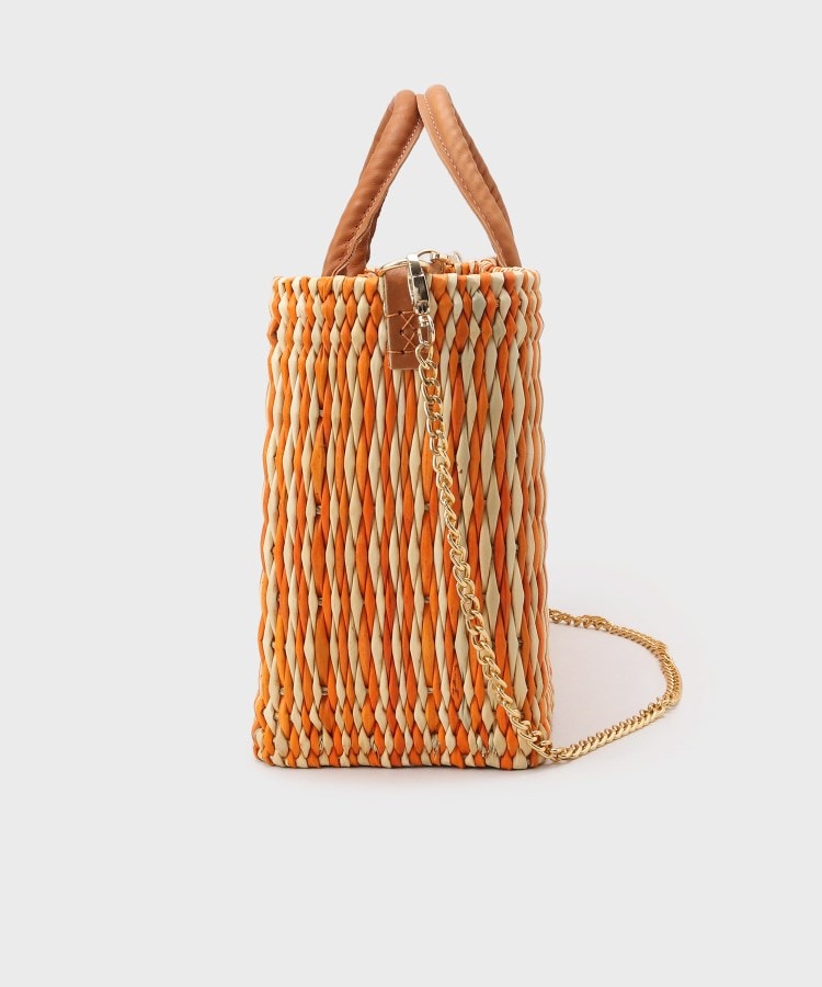 Le Voyage en Panier】ストライプかごバッグ(トートバッグ Le Voyage en Panier】ストライプかごバッグ(トートバッグ