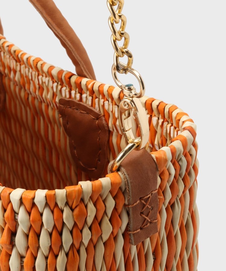 Le Voyage en Panier】ストライプかごバッグ(トートバッグ Le Voyage en Panier】ストライプかごバッグ(トートバッグ