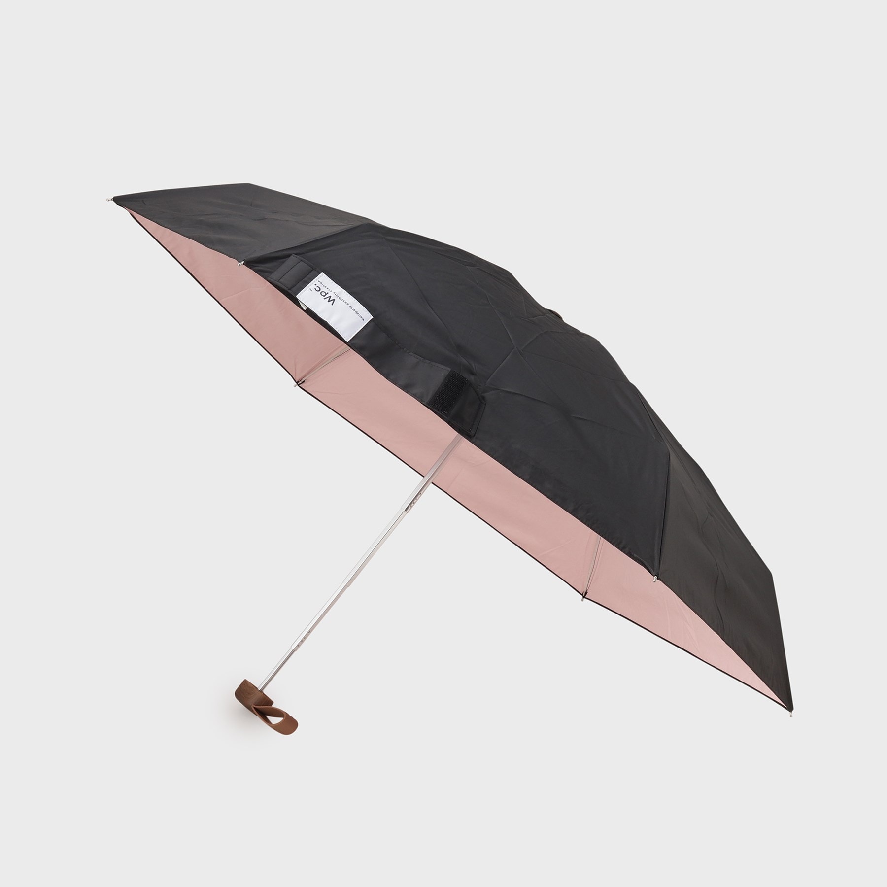 ギャレスト(GALLEST)の【Wpc．】晴雨兼用折りたたみ傘 ブラック(019)