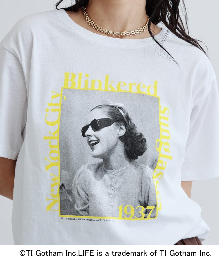 ギャレスト(GALLEST)の【GOOD ROCK SPEED×LIFE PICTURE COLLECTION】フォトTシャツ ホワイト(001)