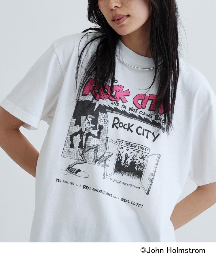 GOOD ROCK SPEED×JOHN HOLMSTROM】ROCK CITY T-SHIRT(Tシャツ GOOD ROCK SPEED×JOHN HOLMSTROM】ROCK CITY T-SHIRT(Tシャツ