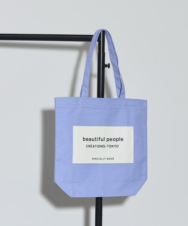 ギャレスト(GALLEST)の【beautiful people】big name tote ラベンダー(080)