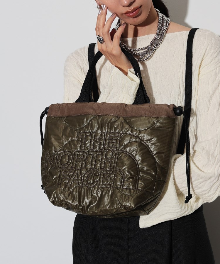 ギャレスト(GALLEST)の【THE NORTH FACE Purple Label】Quilting Field Tote S カーキ(027)