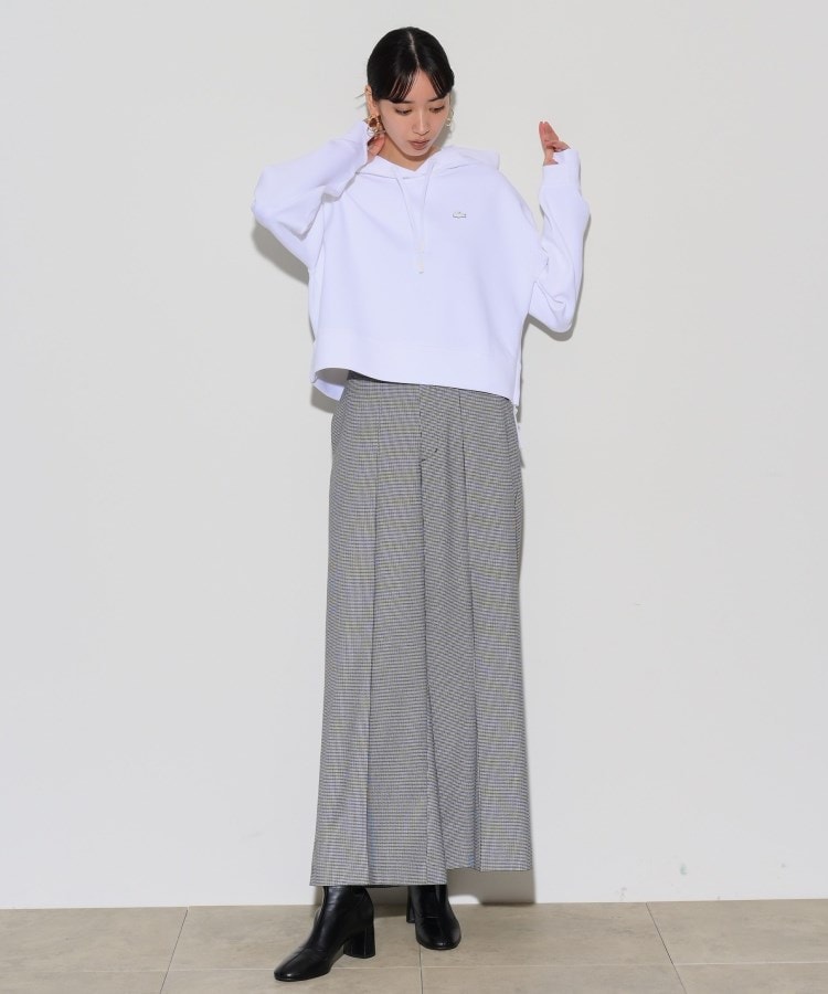 ギャレスト(GALLEST)の【LACOSTE】ワイド＆クロップドフードスウェット1