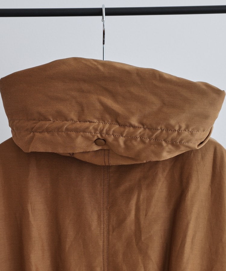beautiful people】ダブルフロントコットンシルクモッズコート beautiful people】ダブルフロントコットンシルクモッズコート