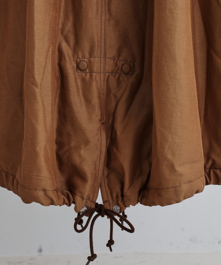 beautiful people】ダブルフロントコットンシルクモッズコート beautiful people】ダブルフロントコットンシルクモッズコート