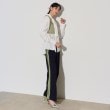 ギャレスト(GALLEST)の【LACOSTE】サイドニットテーピングフレアトラックパンツ3