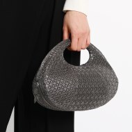 超美品 ヒロコハヤシ クロワッサンバッグ ラムレザー 03-22092502 超美品 ヒロコハヤシ クロワッサンバッグ ラムレザー 03-22092502
