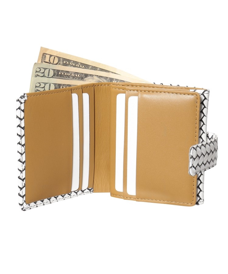 ヒロコハヤシ オッティカ HIROKO HAYASHI 二つ折り薄型ミニ財布