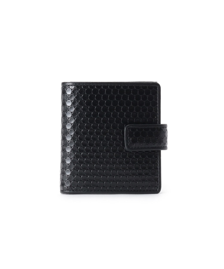 ヒロコ ハヤシ(HIROKO HAYASHI)のCARDINALE(カルディナーレ)薄型二つ折り財布 ブラック(019)