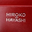 ヒロコ ハヤシ(HIROKO HAYASHI)のLEO(レオ)長財布 黒×赤9