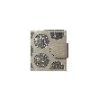 ヒロコ ハヤシ(HIROKO HAYASHI)のIL PLATINO A POIS（イル プラーティノ アプア）薄型二つ折り財布 ベージュ(552)