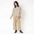 ファーリー(FURRY)の【洗える】ノーカラーブラウス バックヨークテープ9