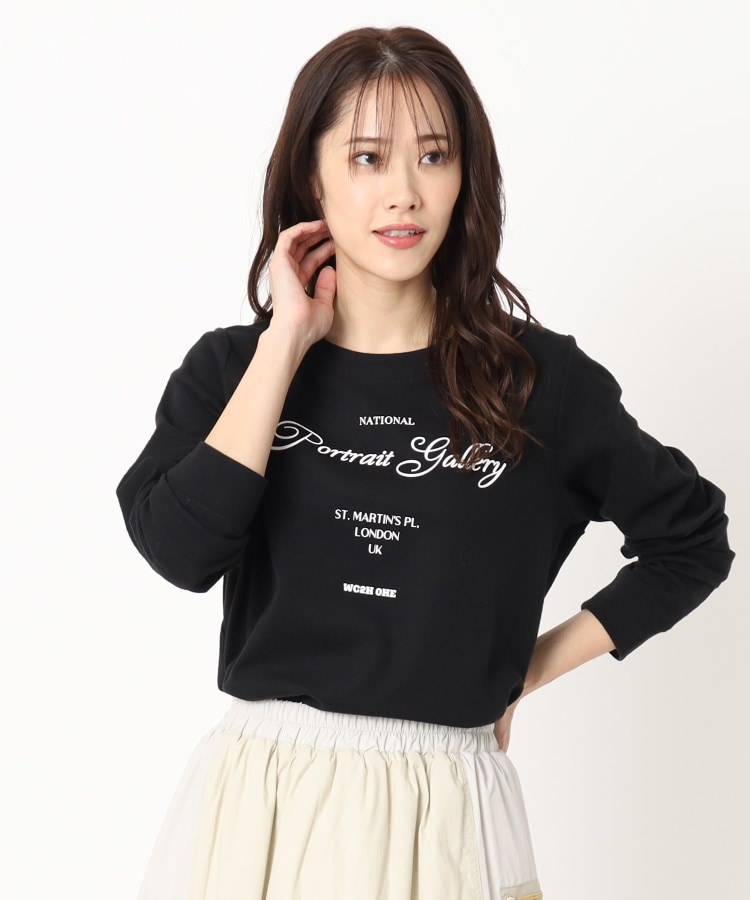 ファーリー(FURRY)の【洗える】サーモジャージーロゴTシャツ ブラック(019)