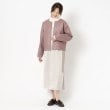 ファーリー(FURRY)の【洗える】ノーカラーサイド切替ジャケット20