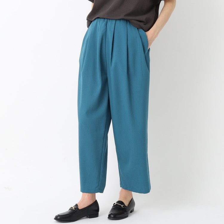 ファーリー(FURRY)の【洗える】フロントタックパンツ 6～9分丈パンツ