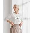 ファーリー(FURRY)の【洗濯機洗い可】ポンチローマプリントTシャツ24