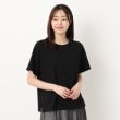 ファーリー(FURRY)の【洗濯機洗い可/軽やか】ラッセル編みクルーネックTシャツプルオーバー12