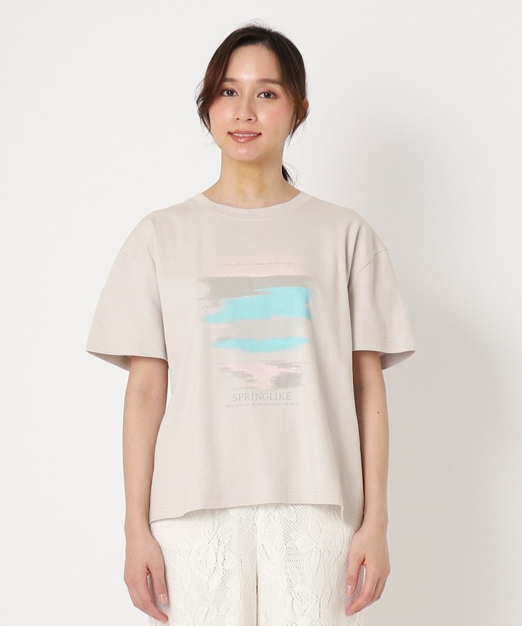 ファーリー(FURRY)の【洗濯機洗い可】オーガニックコットンプルオーバーTシャツ1