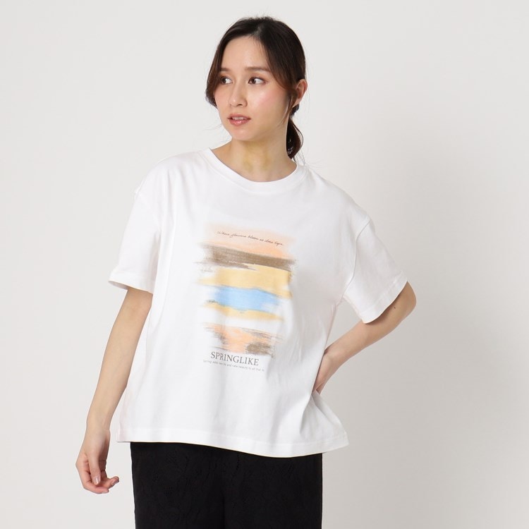 ファーリー(FURRY)の【洗濯機洗い可】オーガニックコットンプルオーバーTシャツ Ｔシャツ