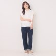 ファーリー(FURRY)の【洗濯機洗い可/しなやか質感】バイオシルクタッチターンバックブラウス11