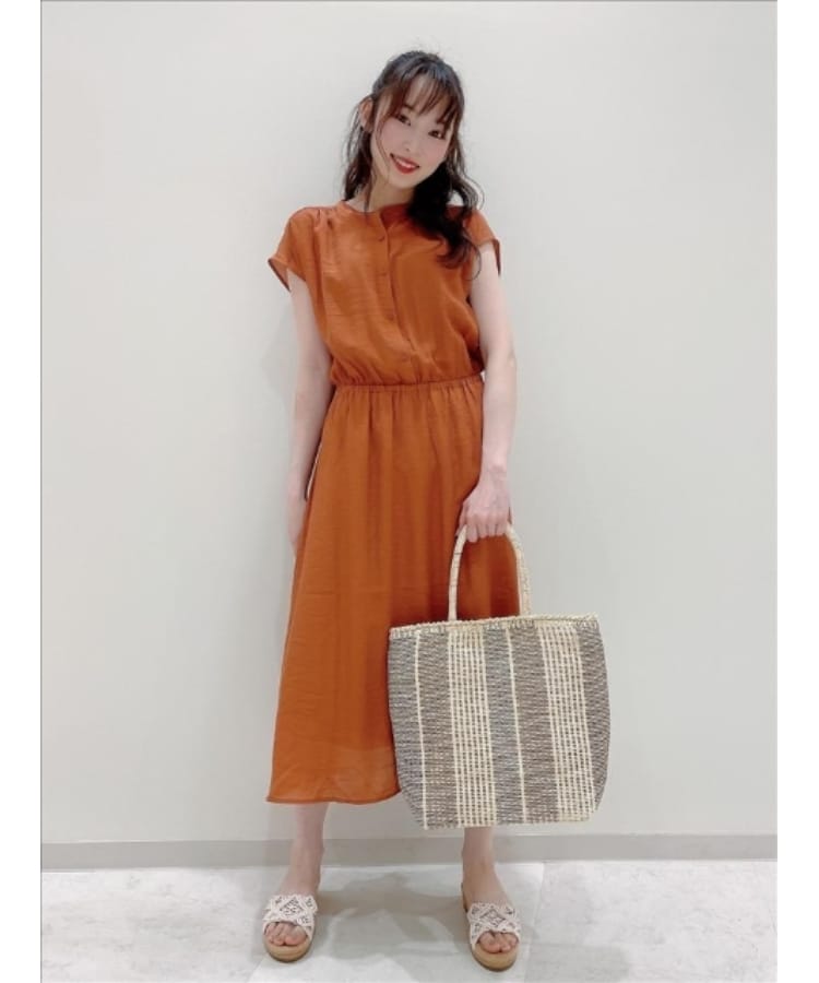 バンドカラーフレアーワンピース ミドルワンピース Shoo La Rue Dreskip シューラルー ワールド オンラインストア World Online Store バンドカラーフレアーワンピース ミドルワンピース Shoo La Rue Dreskip シューラルー ワールド オンラインストア World Online Store