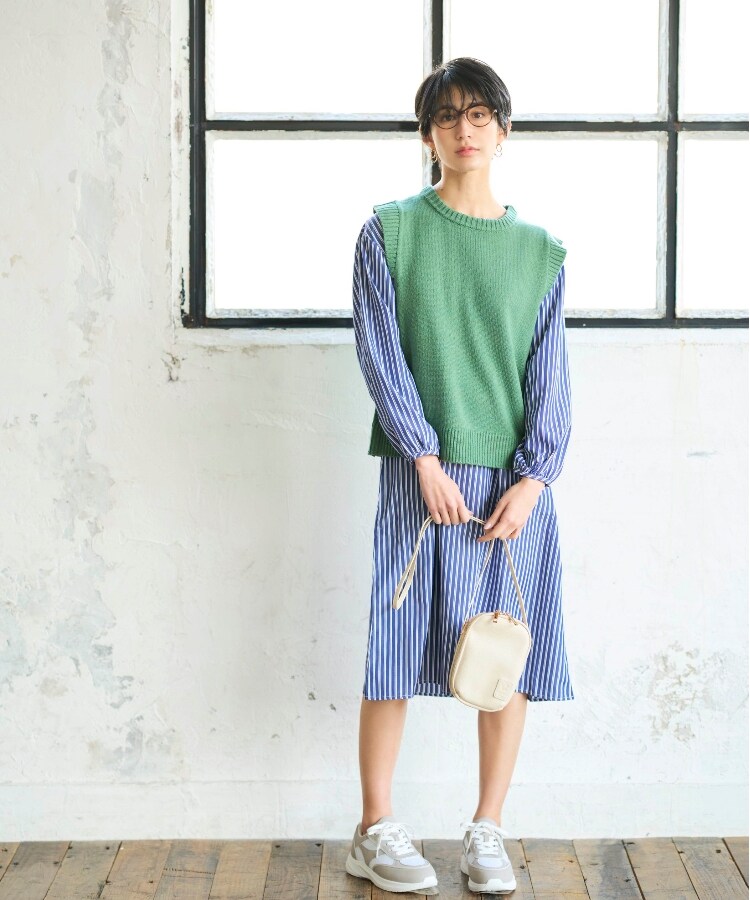 2点セット】ニットベスト×チュニックシャツワンピース(マキシ・ロングワンピース) | SHOO・LA・RUE/DRESKIP(シューラルー)| ワールド オンラインストア | WORLD ONLINE STORE 2点セット】ニットベスト×チュニックシャツワンピース(マキシ・ロングワンピース) | SHOO・LA・RUE/DRESKIP(シューラルー)| ワールド オンラインストア | WORLD ONLINE STORE