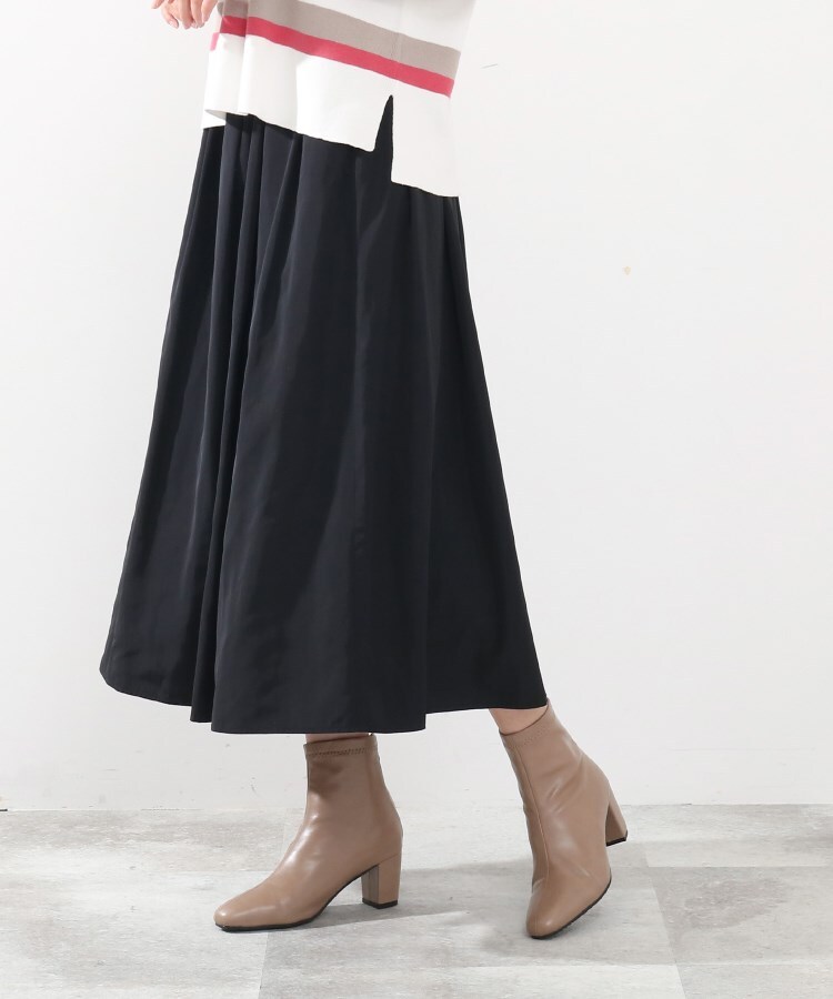 ＜WORLD＞ SHOO・LA・RUE/DRESKIP(シューラルー/ドレスキップ) タックギャザースカート