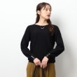 シューラルー/ドレスキップ(SHOO・LA・RUE/DRESKIP)の上品フェミニン 袖口ボタン ニット【SHOO WARM/吸湿発熱】9