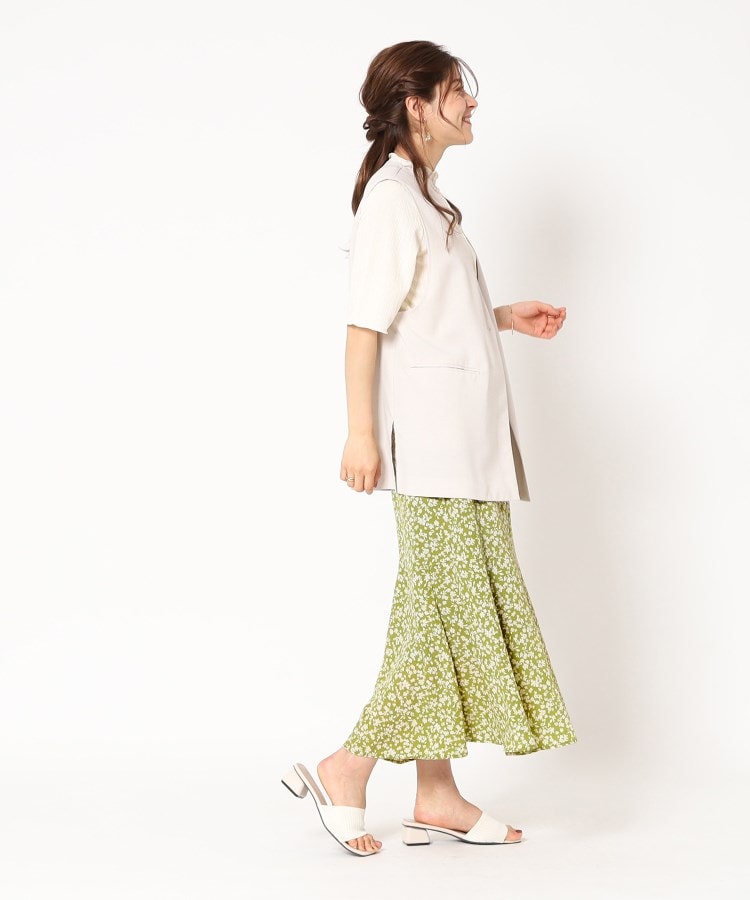 シューラルー/ドレスキップ(SHOO・LA・RUE/DRESKIP)の女性らしさが光る　フラワープリント マーメイドスカート26