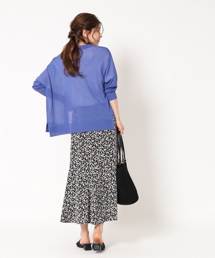 シューラルー/ドレスキップ(SHOO・LA・RUE/DRESKIP)の女性らしさが光る　フラワープリント マーメイドスカート8