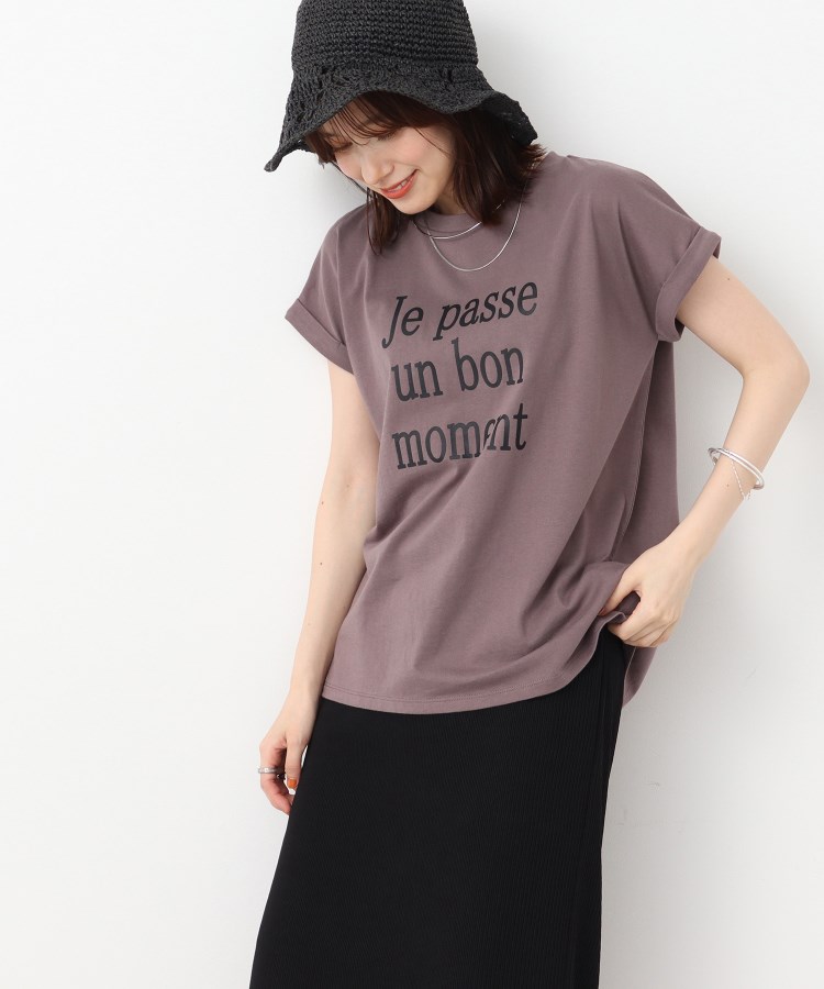 USAコットン】 こなれ見え 袖ロ-ルアップTシャツ（Ｔシャツ） | SHOO ...