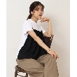 シューラルー/ドレスキップ(SHOO・LA・RUE/DRESKIP)の【接触冷感】シューアイス ビスチェ重ね着風Tシャツ36