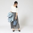 シューラルー/ドレスキップ(SHOO・LA・RUE/DRESKIP)の【ロングシーズン重宝する】縦ラインで細見え クルーネック5分袖トップス8