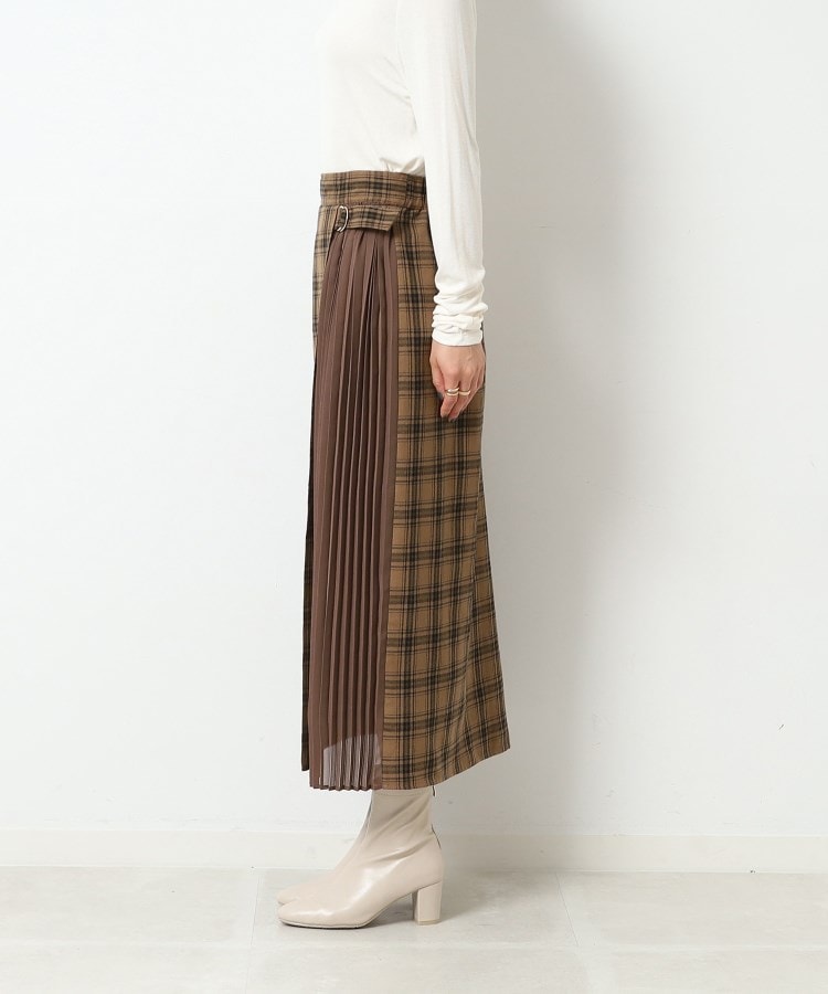 シューラルー/ドレスキップ(SHOO・LA・RUE/DRESKIP)のチェック柄×サイドプリーツ Aラインスカート22