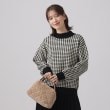 シューラルー/ドレスキップ(SHOO・LA・RUE/DRESKIP)の◆大人クラシカルに 千鳥柄 ジャカードニット5