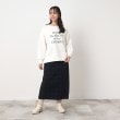 シューラルー/ドレスキップ(SHOO・LA・RUE/DRESKIP)の大人世代の裏起毛ロゴ刺しゅう ゆるスウェット【SHOO WARM】12