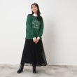 シューラルー/ドレスキップ(SHOO・LA・RUE/DRESKIP)の大人世代の裏起毛ロゴ刺しゅう ゆるスウェット【SHOO WARM】9