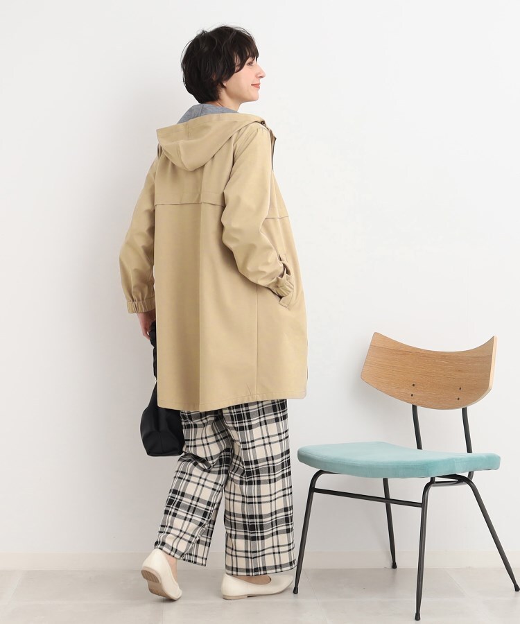 ロングシーズン着られる【撥水】フーディーコート(フーデットコート