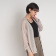 シューラルー/ドレスキップ(SHOO・LA・RUE/DRESKIP)の【接触冷感】シアーでさらりと冷房対策！Vネックニットカーディガン6