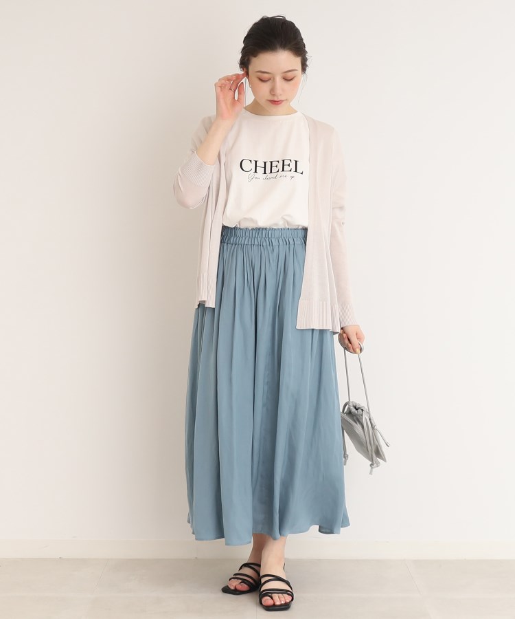 シューラルー/ドレスキップ(SHOO・LA・RUE/DRESKIP)の◆ボリューム感のあるシルエットが女性らしい！サテン ギャザー スカート17