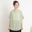 シューラルー/ドレスキップ(SHOO・LA・RUE/DRESKIP)の【大人の抜け感】シアースラブバンドカラーシャツ31