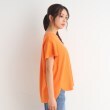 シューラルー/ドレスキップ(SHOO・LA・RUE/DRESKIP)の【2点セット】浅Vネックですっきり フレアスリーブTシャツ+ネックレス37